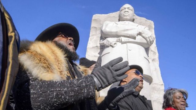 Biden commemorates anniversary of Martin Luther King Jr.'s assassination