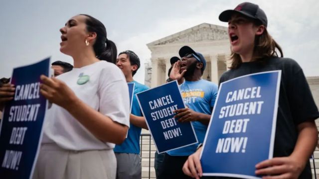 Additional 7 states join in legal action to halt Biden's proposed student loan relief program amidst growing number of lawsuits