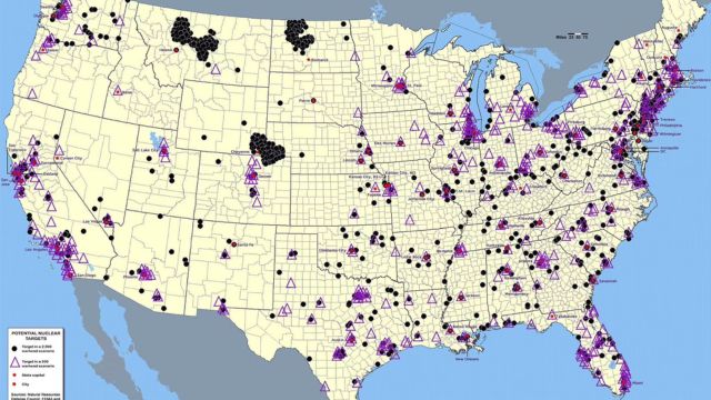 Frightening Map Leak Reveals Possible Nuclear Targets in New York