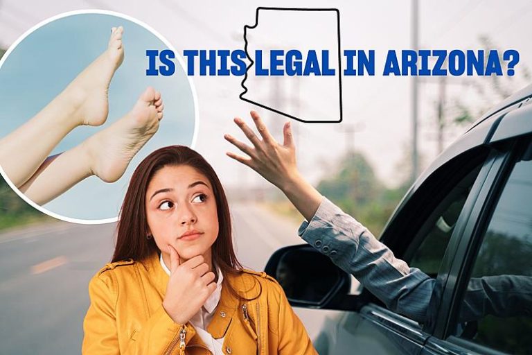 Is It Illegal To Drive Barefoot in Arizona? Here’s What the Law Says in 2024