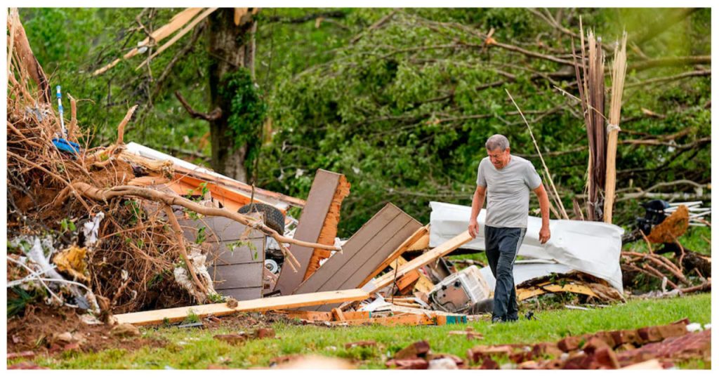 More than 100 tornadoes reported across the US since Monday